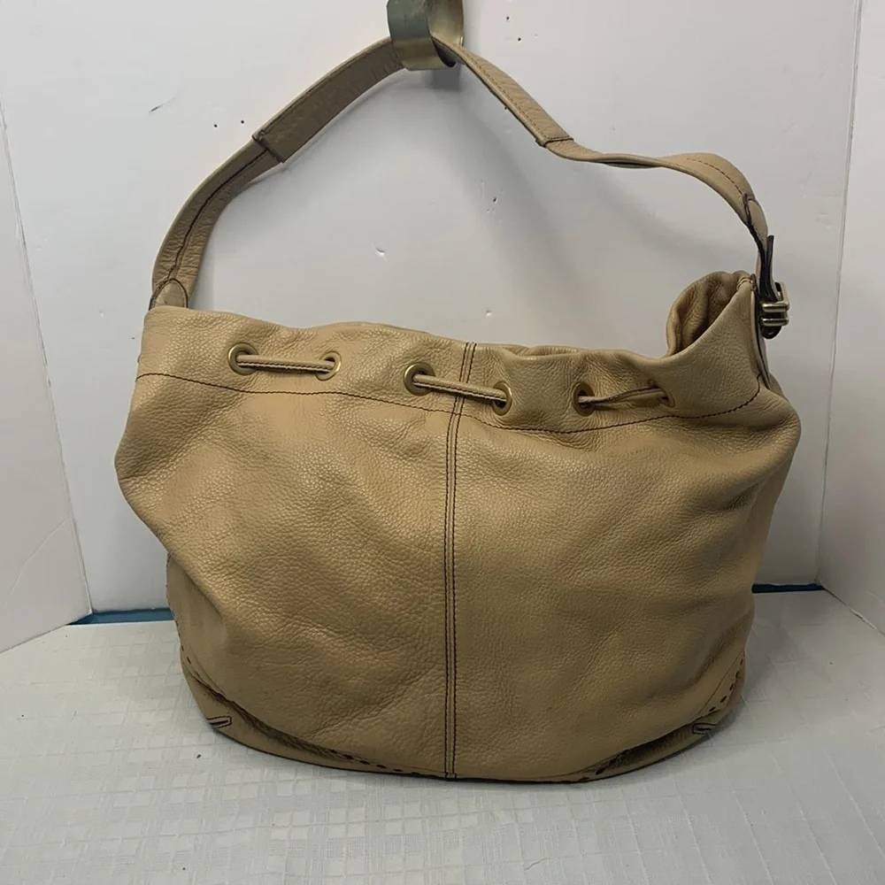 Cole Haan village drawstring hobo bag